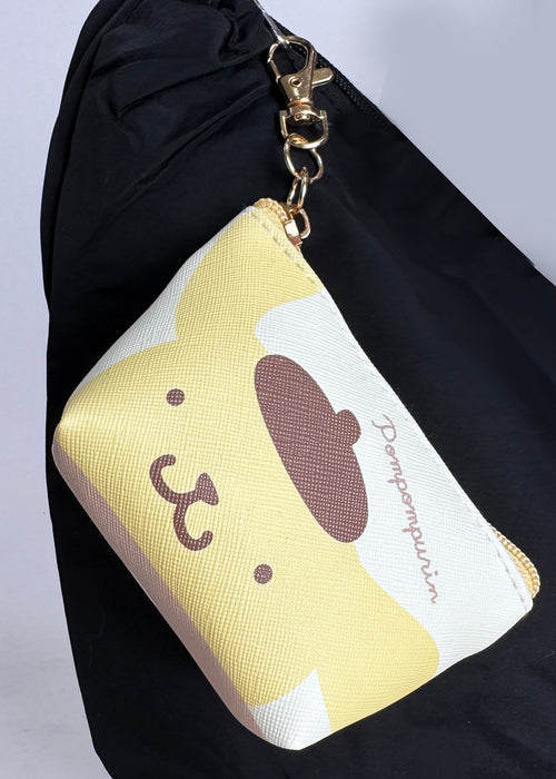 Sanrio Pompompurin Big Face Mini Coin Pouch