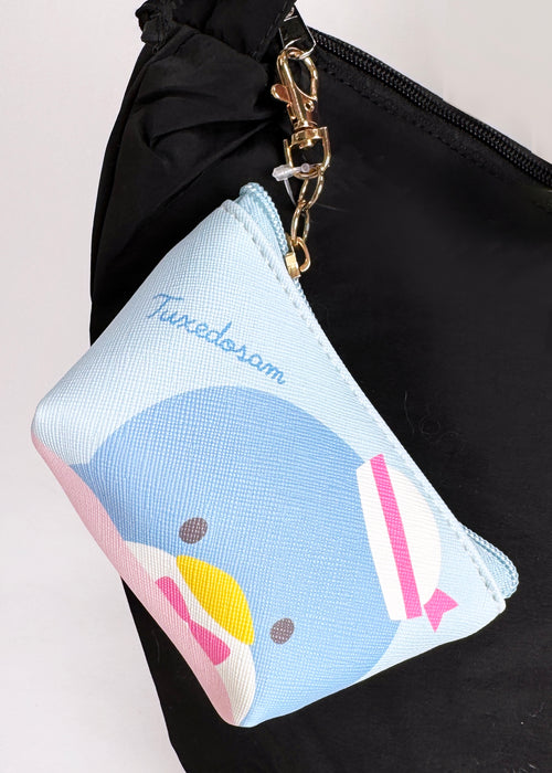 Sanrio Tuxedo Sam Big Face Mini Coin Pouch