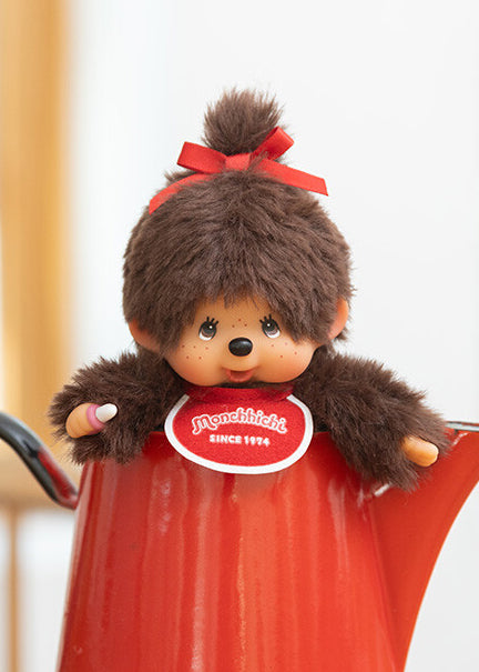 Sekiguchi Monchhichi-Chan Classic Plush Mascot Keychain 226931 Sekiguchi Monchhichi-Chan Classic Plush Mascot Keychain 226931