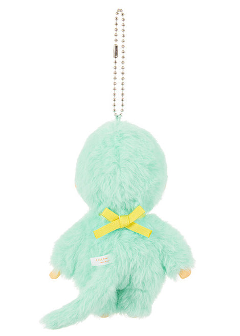 Sekiguchi Monchhichi Colors Neon Green Plush Mascot Keychain