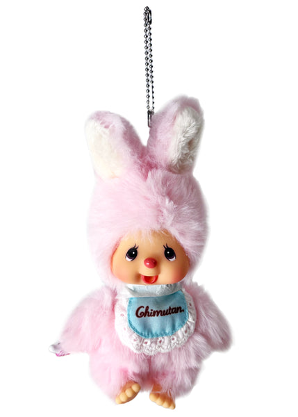 Sekiguchi Monchhichi Baby Chimutan Bunny Plush Mascot