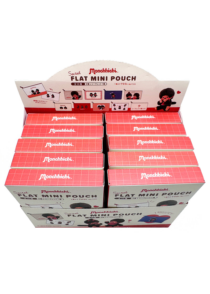Sekiguchi Monchhichi Mini Pouch Blind Box -10PC Blind Box MC