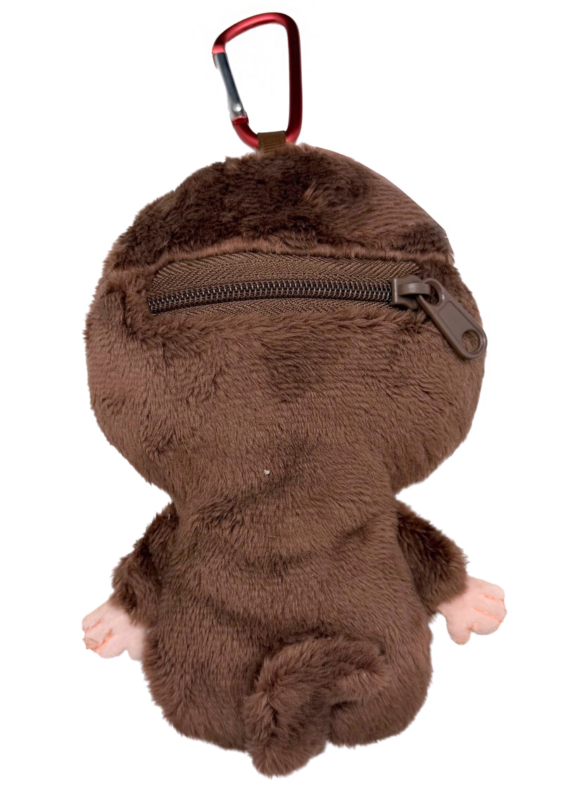 Sekiguchi Monchhichi-Kun Plush Mascot Carabiner Pouch UCMC-0012BY