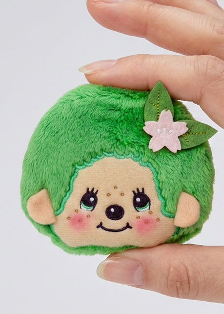 み*)様 ecrin coin bag sage Sekiguchi Monchhichi-Kun Matcha Green Plush Coin Bag UCMC-0009BG