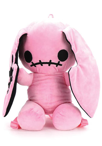 Sleepyville Critters Naughty Bunny Plush Backpack | LASR – LA