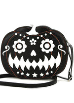 Double Fright Jack O'Lantern Pumpkin Glow in the Dark Crossbody