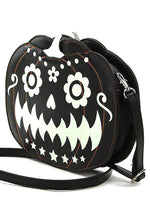 Double Fright Jack O'Lantern Pumpkin Glow in the Dark Crossbody