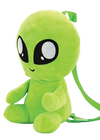 Neon Alien Plush Backpack