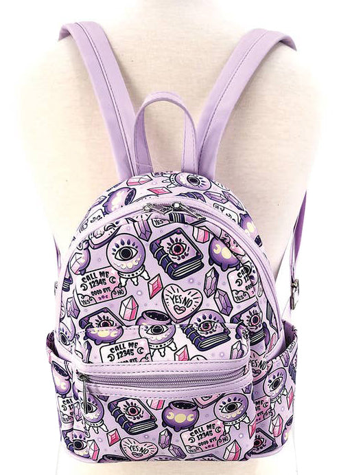 Witchcraft AOP Mini Backpack