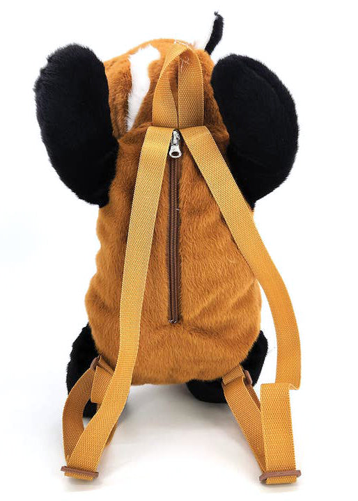 Red Panda Furry Plush Backpack