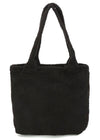 Furry Black Cat Plush Tote