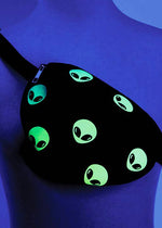 Alien Glow in the Dark AOP Belt Bags