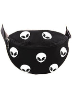 Alien Glow in the Dark AOP Belt Bags