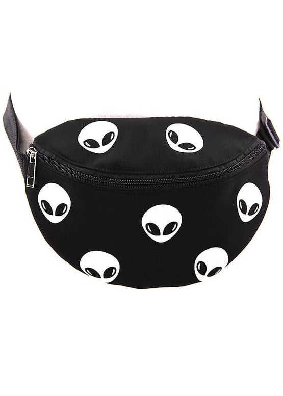 Alien Glow in the Dark AOP Belt Bags