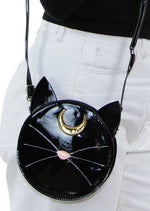 Mystical Luna Cat Face Crossbody