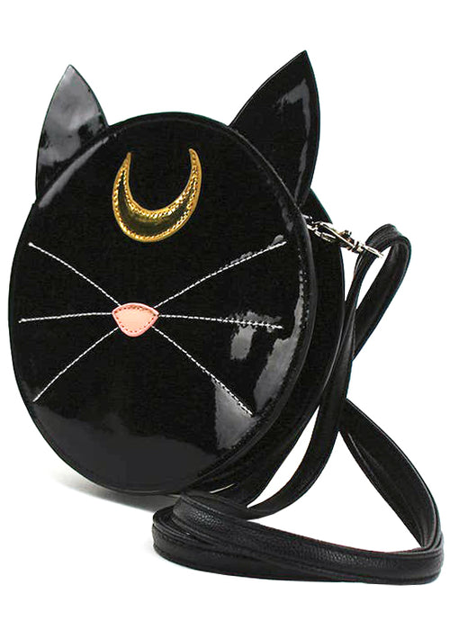 Mystical Luna Cat Face Crossbody