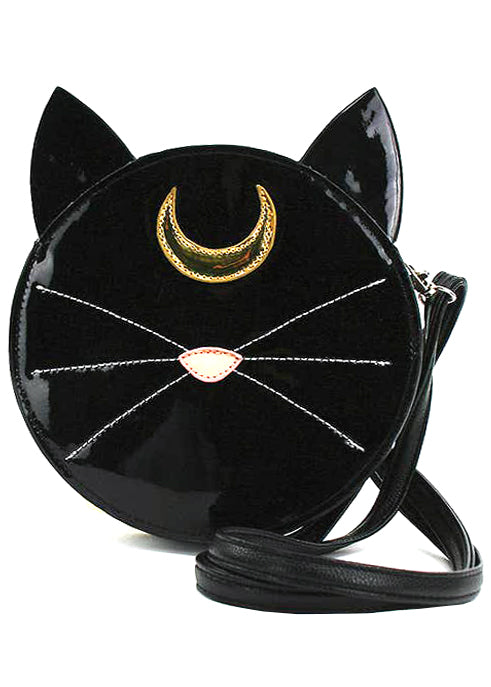 Mystical Luna Cat Face Crossbody