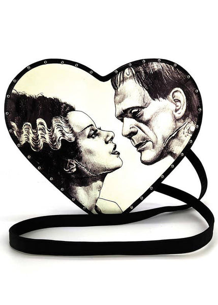 Spookyville Critters Frankenstein and Bride Heart Convertible