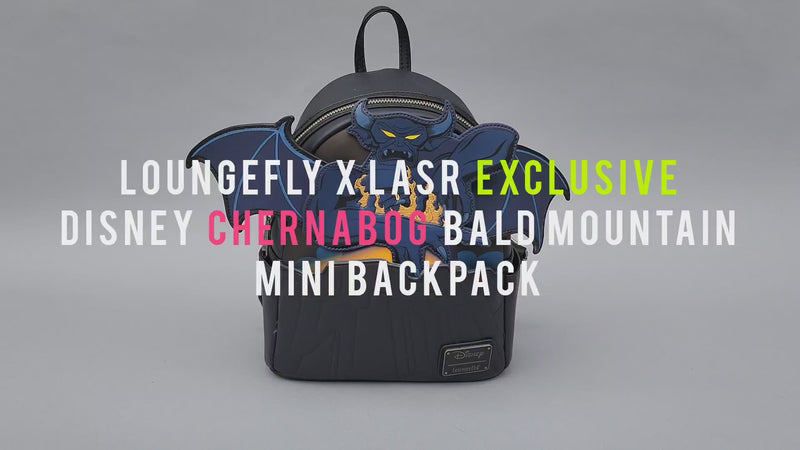 Loungefly Chernabog Fantasy 26 cm Disney Villians Backpack Blue