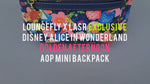 X LASR Exclusive Disney Alice in Wonderland Golden Afternoon AOP Mini Backpack