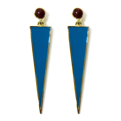 FASHÃ´ Retro Tribe Earring in Turquoise