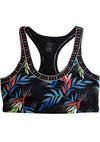 Tropical Punch Sports Bra Top