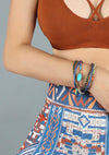 7 LUXE Cheyenne Beaded Double Wrap Bracelet