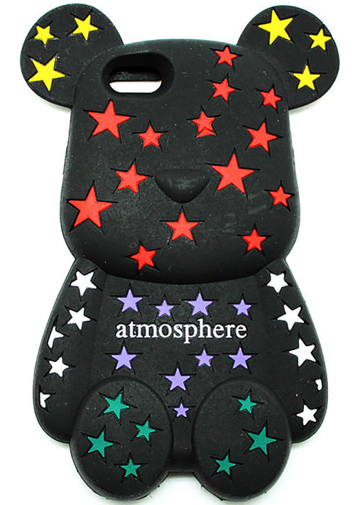 7 LUXE Super Star Bear Silicone Case for iPhone 6 in Black