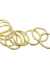 8 Other Reasons Easy E Rings in Gold (Sets of 10)