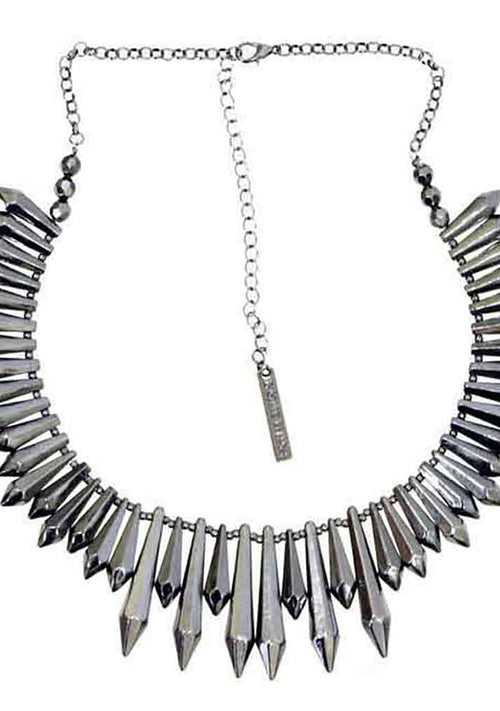 8 Other Reasons Expired Pendant Necklace in Gunmetal