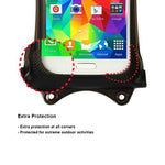 DiCAPac 5.1" Universal Waterproof Smartphone Case in Pink