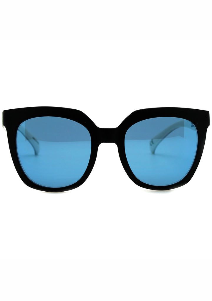 Adidas Originals Oversized Mirror Sunglasses in Black/Blue Amazon.com: Sunglasses Adidas Sport SP 0027 91X Matte Blue  main image 2
