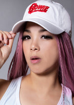 Bowie Ballpark Baseball Raglan Hat in Snow