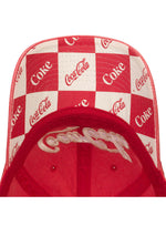 American Needle X Coca-Cola Fade Wash Raglan Hat in Red/White