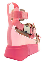 CRANBERRY 07 Bubblegum Crisis Pink Platform Sandals