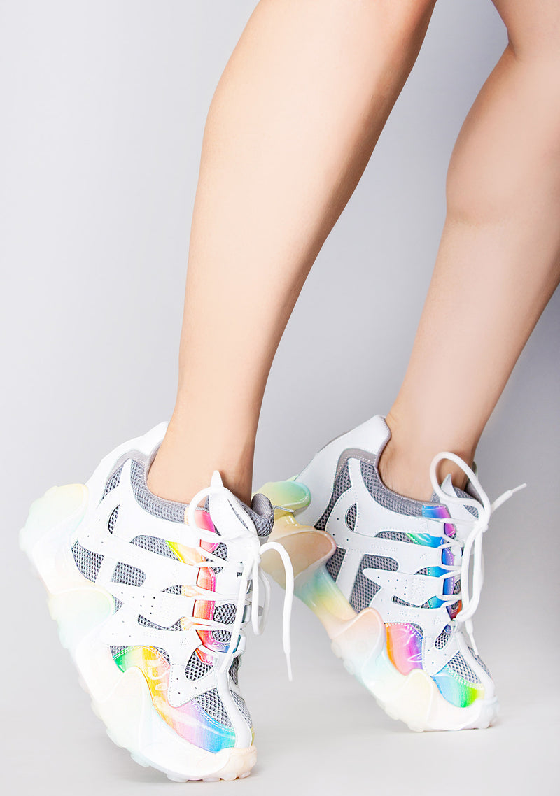 CARAMBOLA 02 Super Circuit Platform Sneakers
