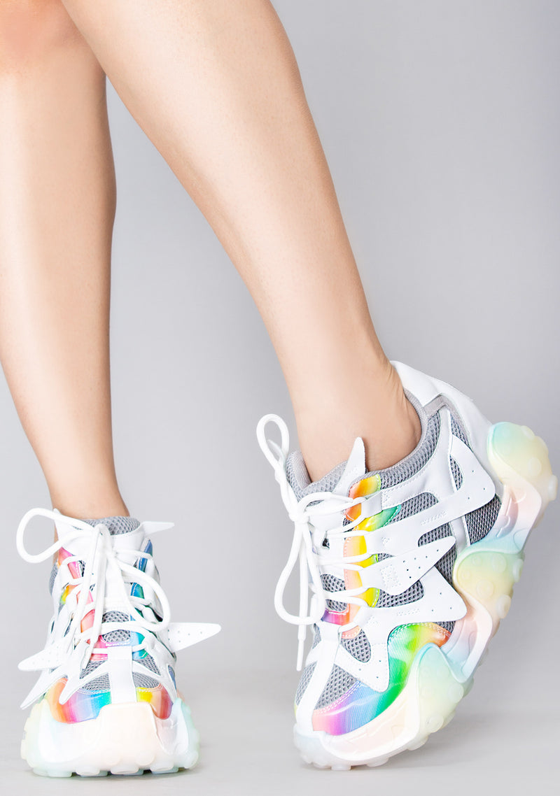 CARAMBOLA 02 Super Circuit Platform Sneakers