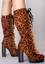 Ready To Pounce Lace Up Boots