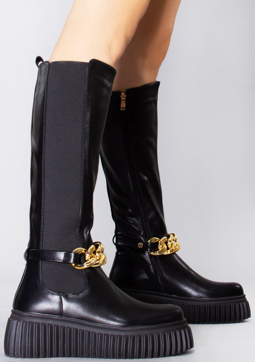 Gimme More Platform Boots