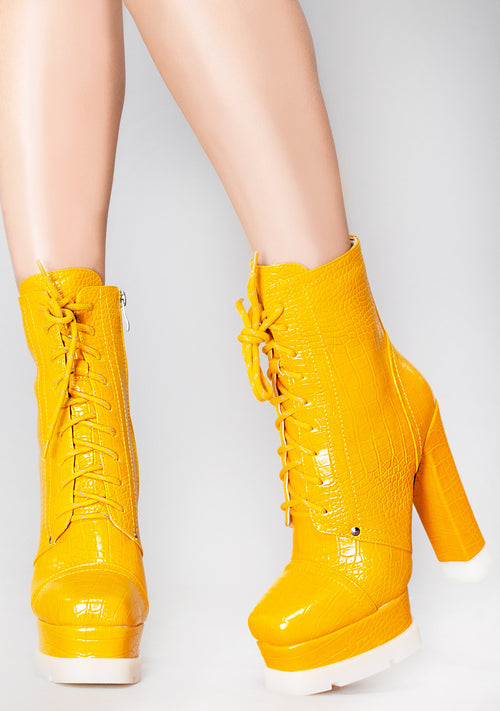 Butter Me Up Platform Heels