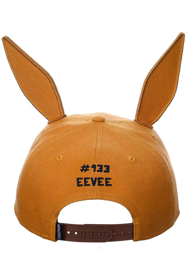 Pokemon Eevee 3D Cosplay Snapback Hat