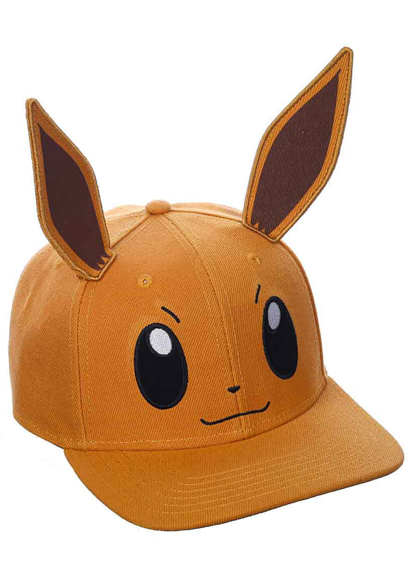 BIOWORLD  Shop Bioworld X Pokemon Eevee 3D Cosplay Snapback Hat at   – LA Style Rush