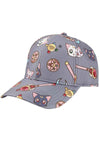 Sailor Moon Luna & Artemis AOP Snapback Raglan Hat