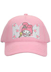 Sanrio My Melody & Tori Embroidered Raglan Hat