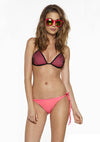 BEACH RIOT Vibe Collection OYE Bikini Top in Watermelon