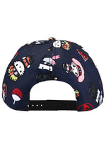 Naruto Hello Kitty Limited Edition AOP Snapback Raglan Hat