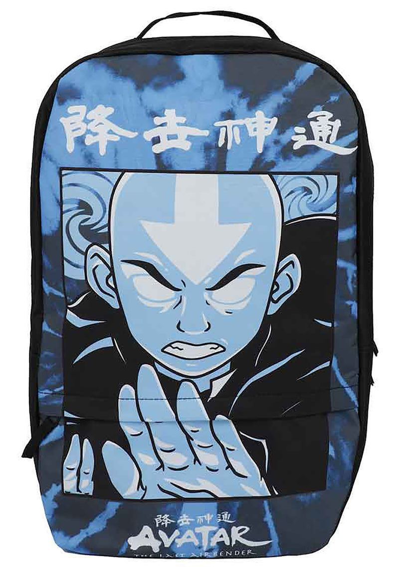 Avatar The Last Airbender Blue Spirit Aang Backpack