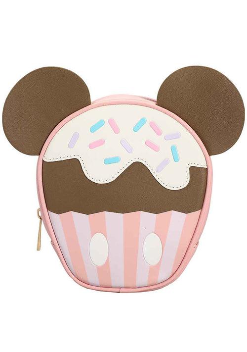 Disney Mickey Mouse Sweet Tooth Cupcake Cosmetic Bag