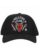 Stranger Things Hellfire Club Snapback Raglan Hat