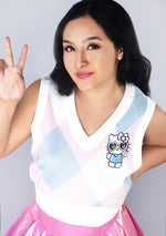 Sanrio Hello Kitty Preppy Sweater Vest